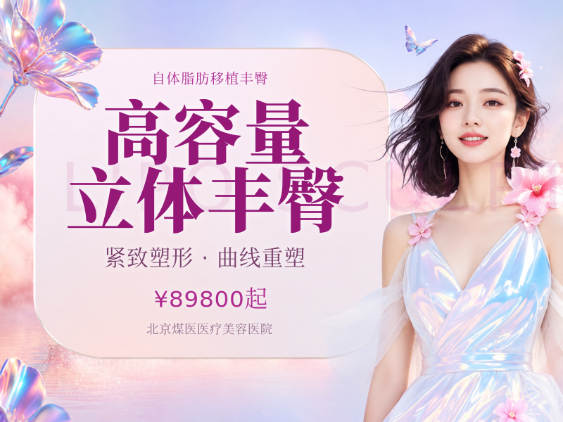 高容量立体丰臀（大腿环吸 + 多层次臀型塑造）