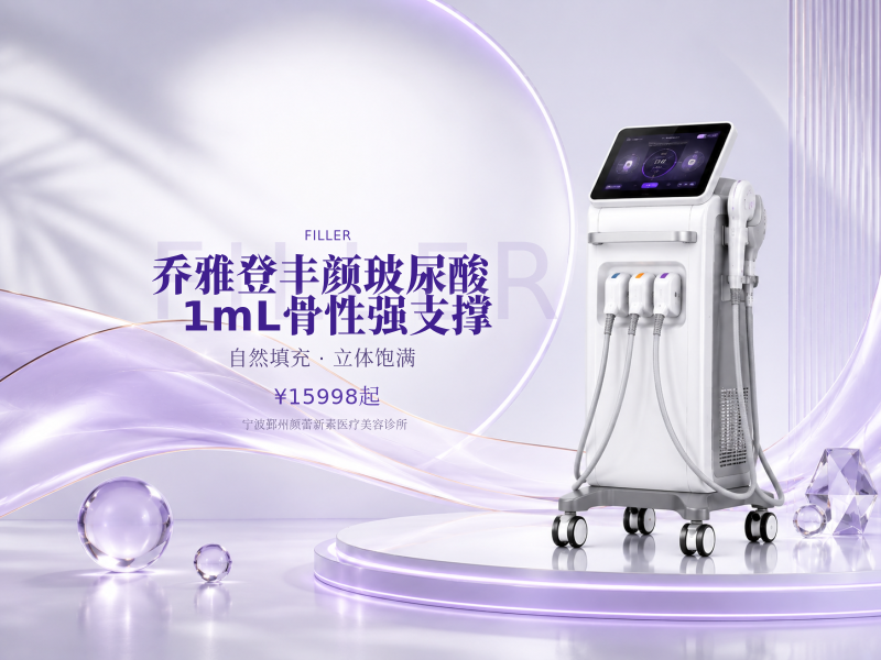 乔雅登丰颜玻尿酸1mL骨性强支撑