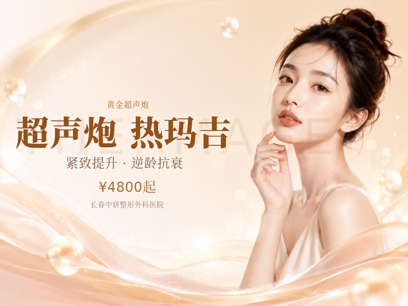 黄金超声炮 | 全面部 送英国BTL小热玛吉