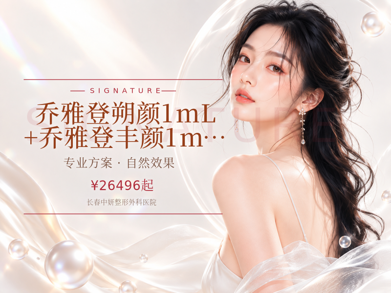 乔雅登朔颜1mL+乔雅登丰颜1mL | 轮廓美学/强支撑