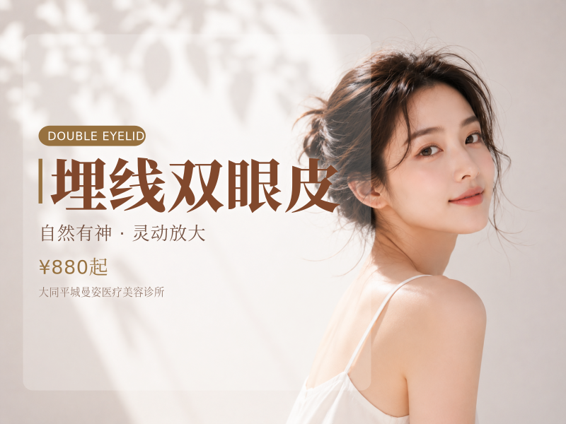 埋线双眼皮