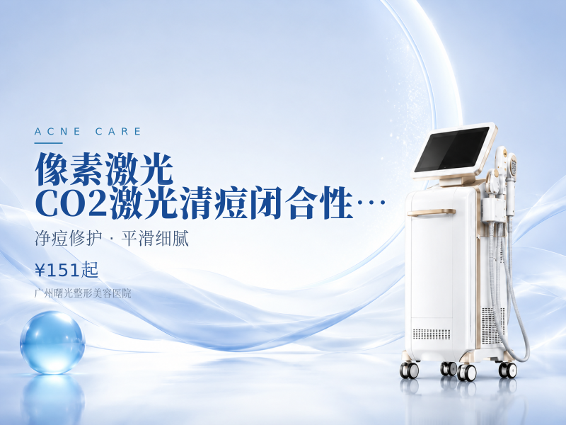 像素激光 CO2激光清痘·闭合性粉刺治疗