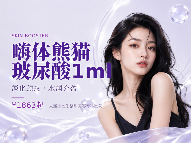 嗨体熊猫玻尿酸1ml