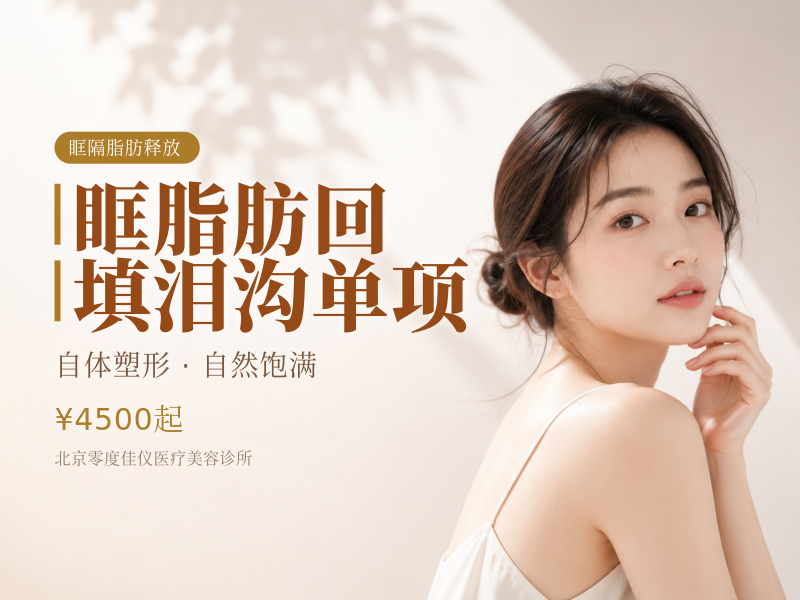 眶脂肪回填泪沟单项