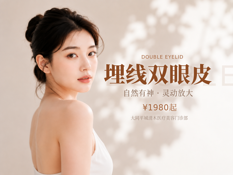 埋线双眼皮