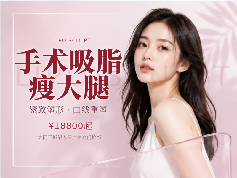 手术吸脂瘦大腿