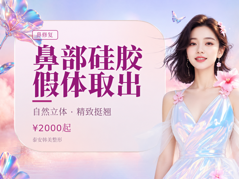 鼻部硅胶假体取出
