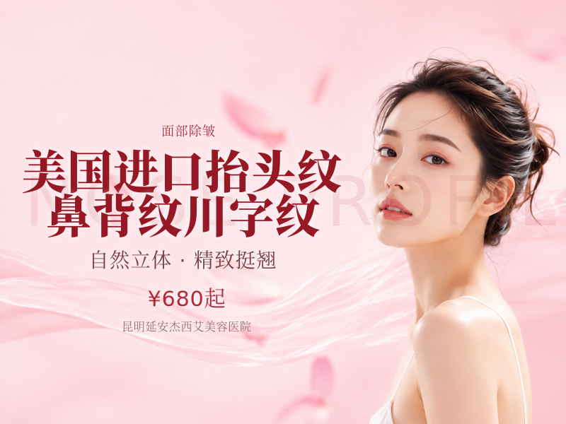 美国进口| 抬头纹/鼻背纹/川字纹