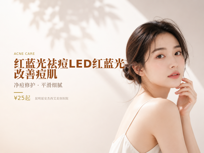 红蓝光祛痘LED红蓝光｜改善痘肌