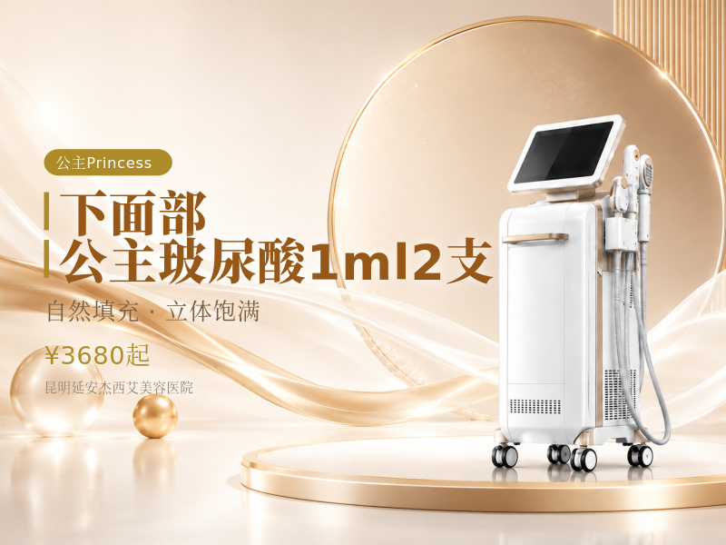 下面部 公主玻尿酸1ml 2支