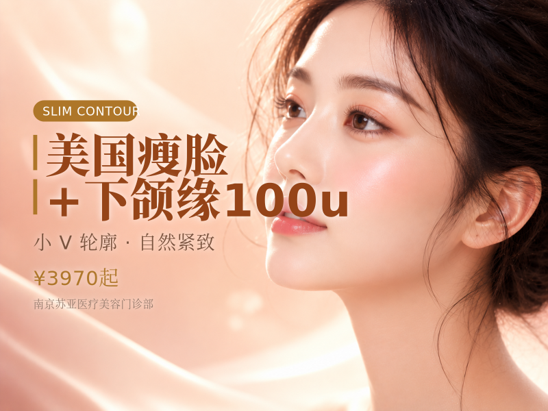 美国瘦脸+下颌缘100u