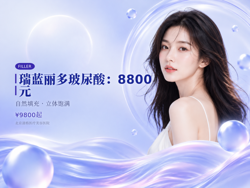瑞蓝丽多玻尿酸：8800 元