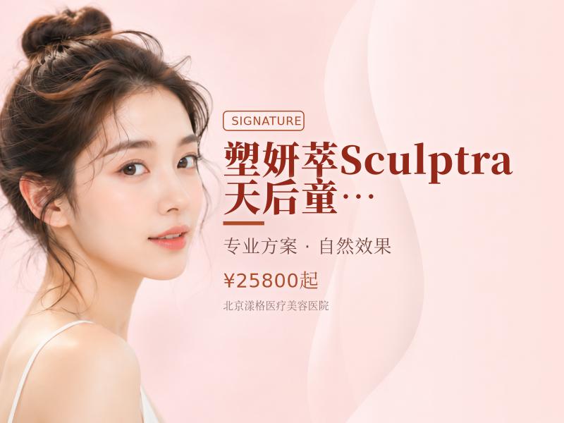 塑妍萃 Sculptra 天后童颜：17800 元