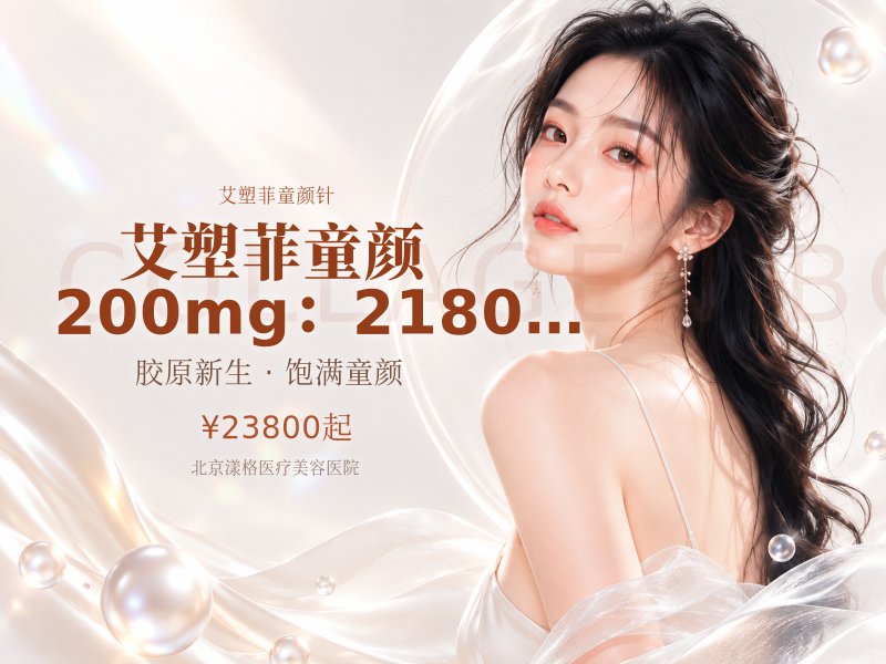 艾塑菲童颜 200mg：21800 元