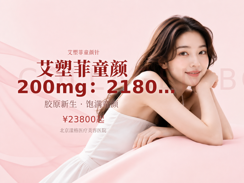 艾塑菲童颜 200mg：21800 元