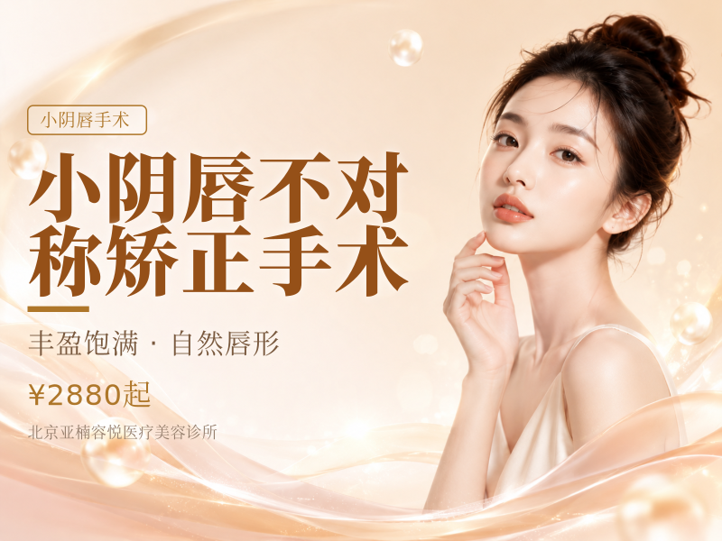 小阴唇不对称矫正手术
