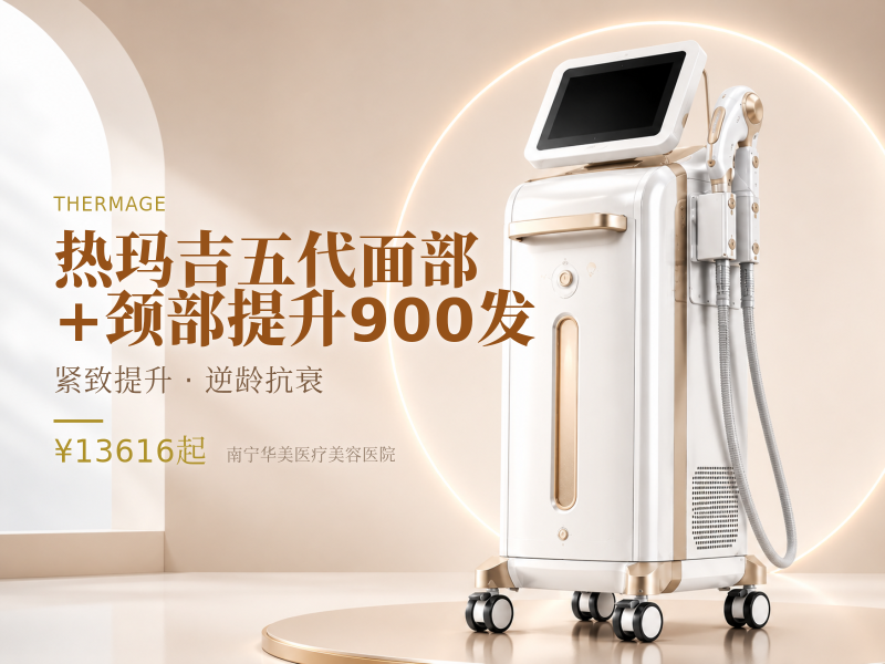 热玛吉五代面部+颈部提升900发