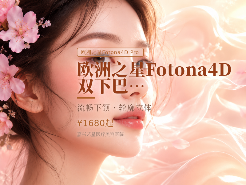 欧洲之星Fotona4D | 双下巴下颌缘2选1