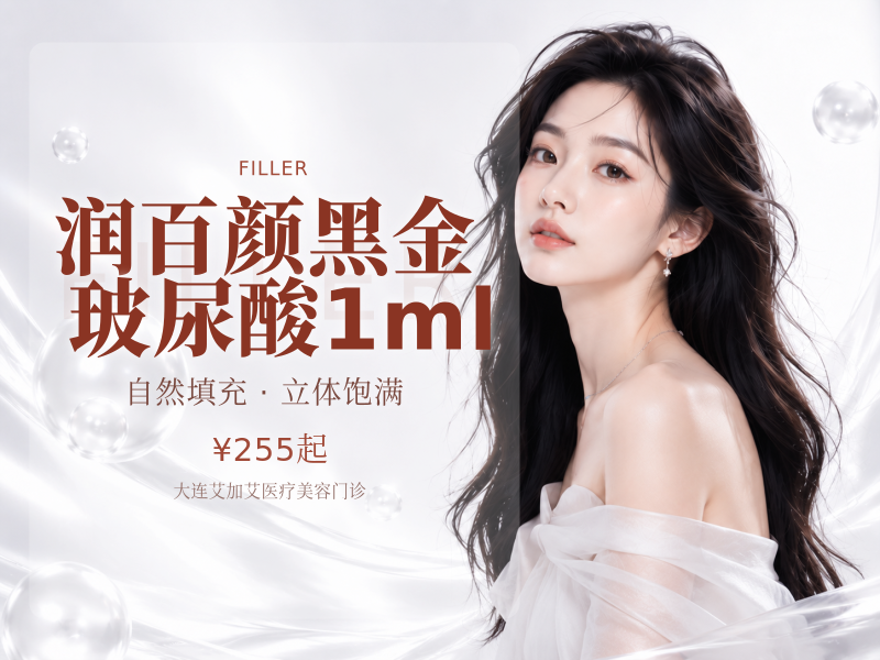 润百颜黑金玻尿酸1ml