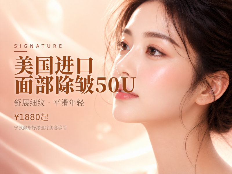 美国进口面部除皱50U