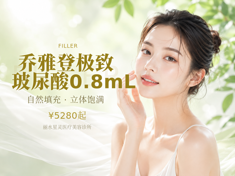 乔雅登极致玻尿酸0.8mL