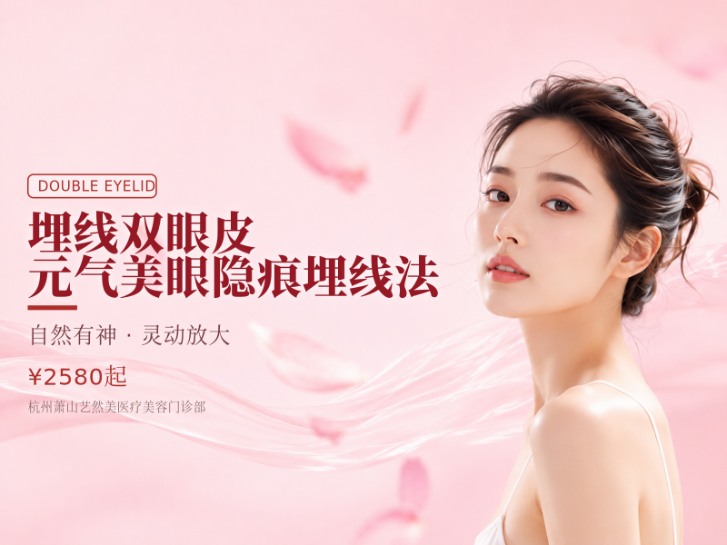 埋线双眼皮 | 元气美眼隐痕埋线法