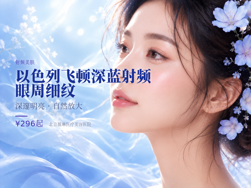 以色列飞顿深蓝射频｜眼周细纹
