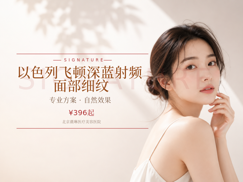 以色列飞顿深蓝射频｜面部细纹