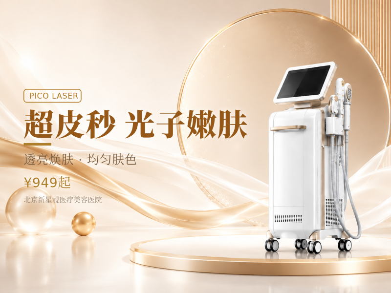 超皮秒平扫模式*3 + 黑金光子嫩肤*3