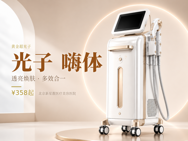 AOPT 黄金超光子 + 润致娃娃 + 嗨体 2.5 水光