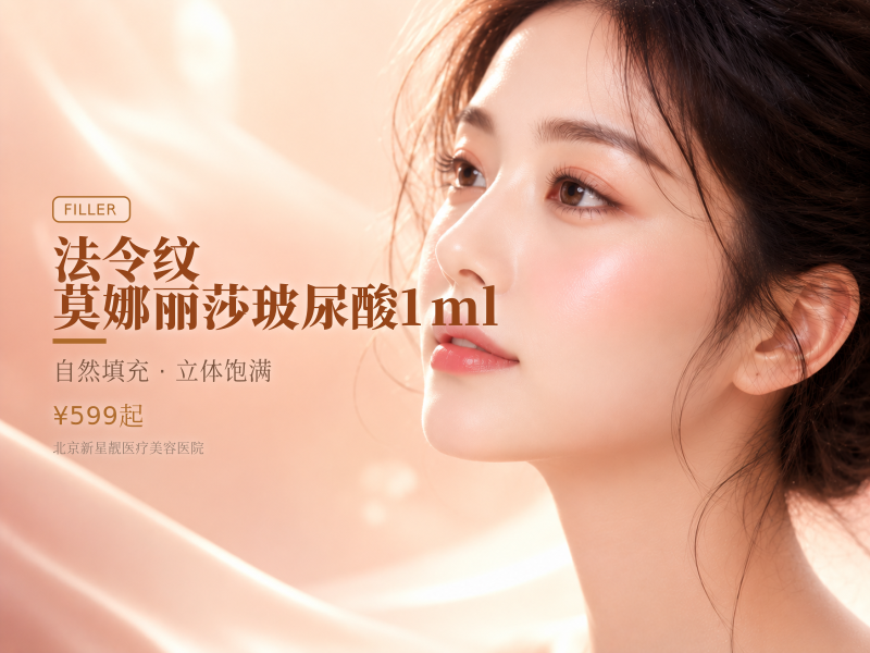 法令纹 莫娜丽莎玻尿酸 1ml