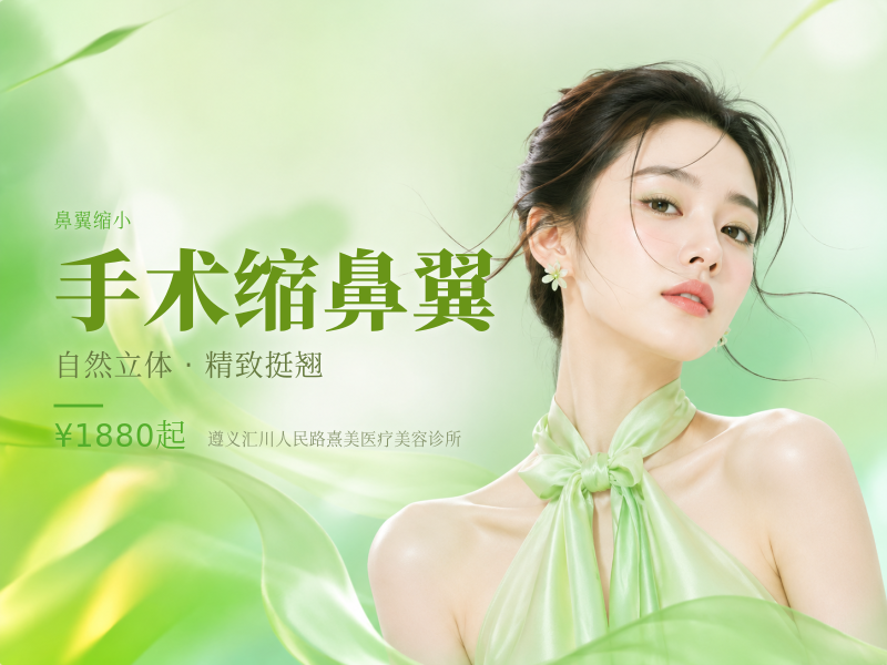 手术缩鼻翼