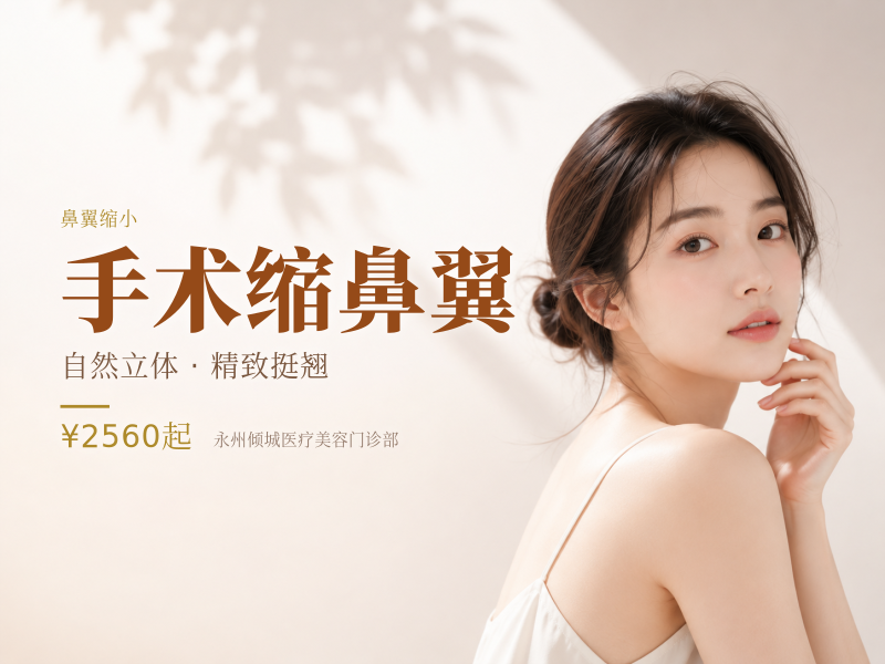 手术缩鼻翼