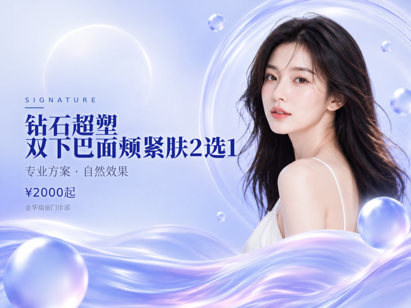 钻石超塑 | 双下巴面颊紧肤2选1