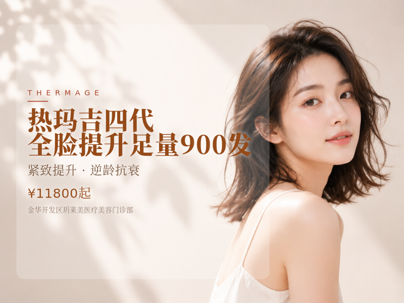 热玛吉四代 全脸提升 足量900发
