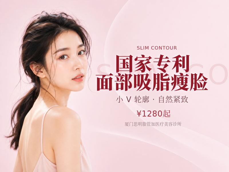 国家专利面部吸脂瘦脸（小v脸）