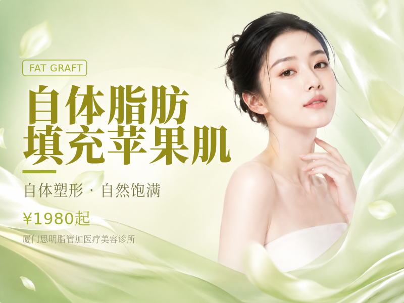 自体脂肪填充苹果肌（新店开业特惠）