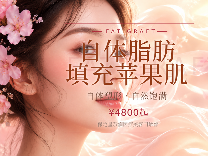 自体脂肪填充苹果肌