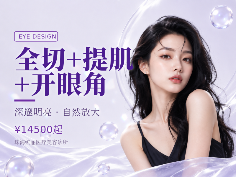 全切+提肌+开眼角