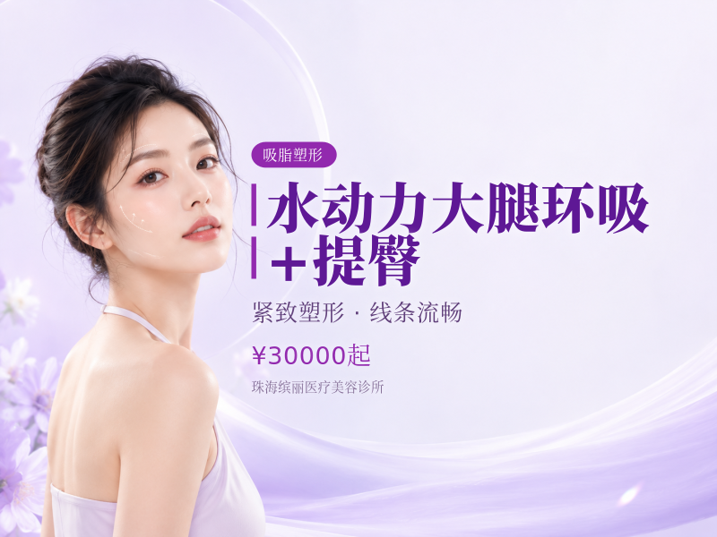 水动力大腿环吸+提臀