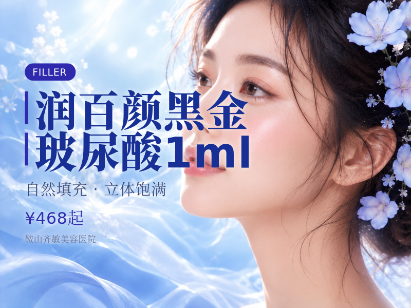 润百颜黑金玻尿酸1ml