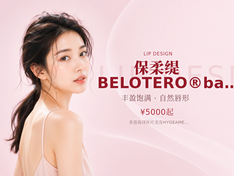 保柔缇 BELOTERO® balance 豐唇， 頸紋， 淚溝 1ml