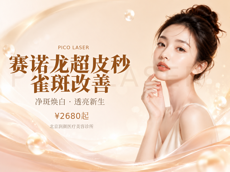赛诺龙超皮秒 雀斑改善（局部）
