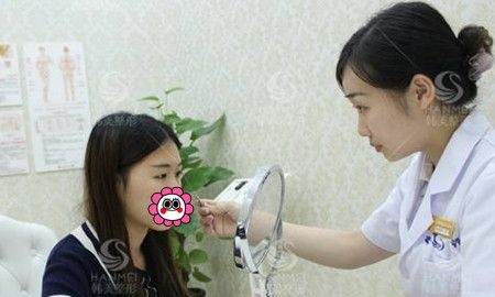 快看看我在北海韩美做双眼皮+开眼角手术后7天的效果好不好